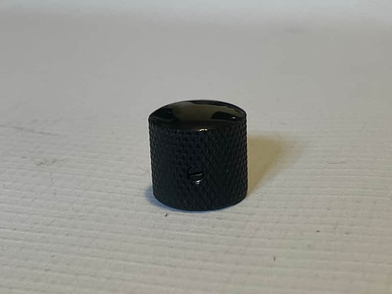 1 - 2000's Era Japan Jackson Dinky Guitar Black Dome Metal Volume Set Screw Knob image 1
