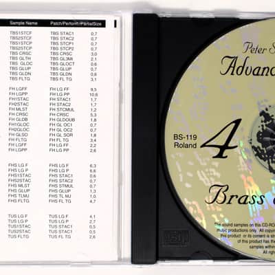 Best Service Peter Siedleczeks Advance Orchestra Volume 4 Brass & Effects Roland Format Sample Library/Sound Library/Sampling CD 1990s image 2