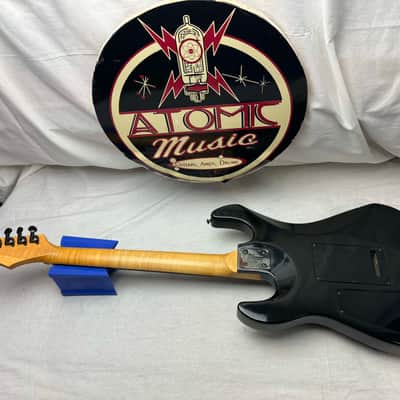Gibson USA WC EB WRC Wayne Charvel Guitar with Case 1987 - Ebony / Black image 14