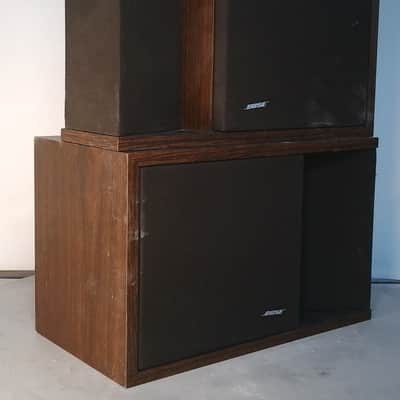 Bose 201 Series II Bookshelf Speakers Pair Vintage HiFi Stereo Home Audio image 4