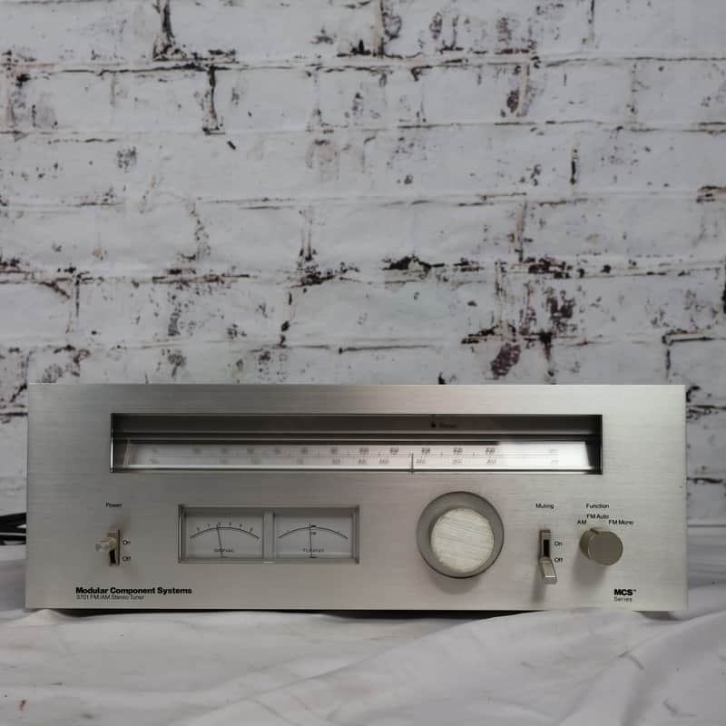 MCS 3701 Modular Component Systems FM/AM Stereo Tuner image 1