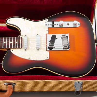 1996 Fender Telecaster Plus V2 Antique Burst Lace Sensor Tweed HSC image 1