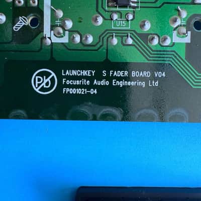 NOVATION LAUNCHKEY 49 MK2 Keyboard Part: Fader Slider Display PCB Circuit Board image 10