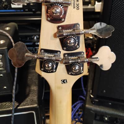 Ibanez ATK 300 4-string bass Stingray 90's OG model Triple-Coil Humbucker Active EQ Maple fretboard image 4