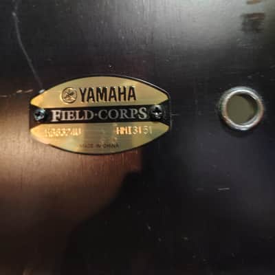 Yamaha Field Corps 14x24 Marching Bass Drum - Black Forest image 3