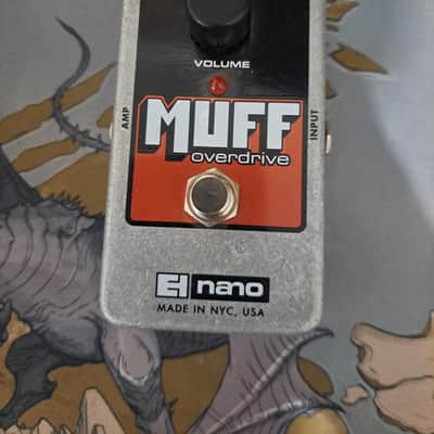 Electro-Harmonix Nano Muff Overdrive 2010s - Red / Grey image 2