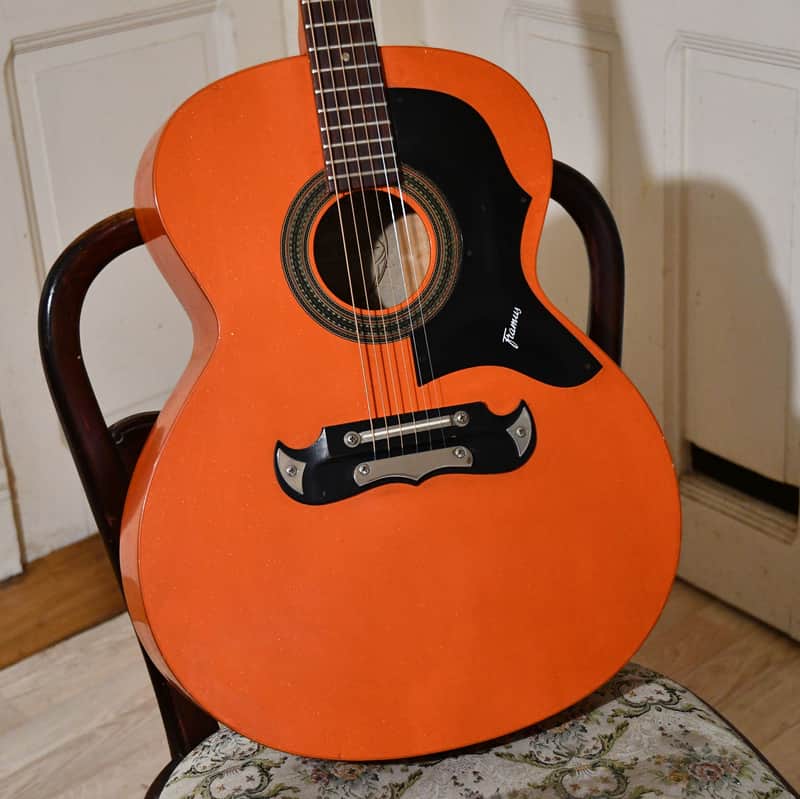 Vintage Framus FL-187 Nashville Jumbo, 1970s – Video Included, Great Condition and Sound image 1