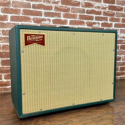 Benson Amps Earhart Reverb British Racing Green / Wheat image 2
