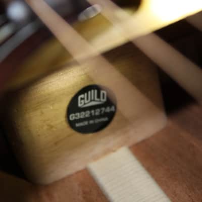 Guild D-120 Westerly Collection Dreadnought Acoustic Guitar - Natural Mahogany image 13