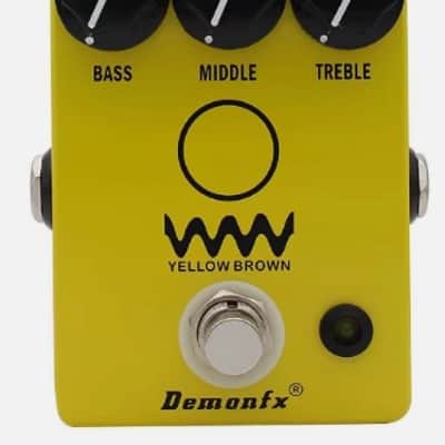 Demon FX Yellow Brown Overdrive Just arrived Fast US Shipping image 1