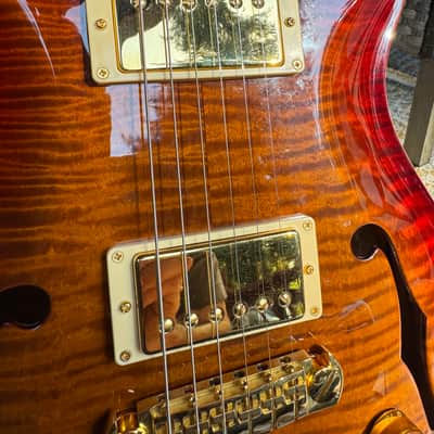 PRS Archtop II 1998 - Cherry Sunburst image 3