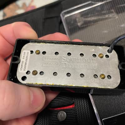 Seymour Duncan Invader 7 string guitar Soapbar pickup 2010’s - Black image 4