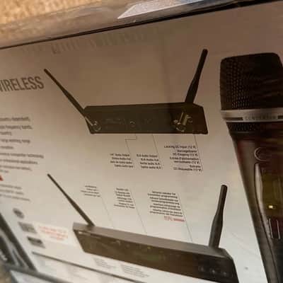 AKG WMS470 C5 Handheld Wireless Microphone System - Band 7 (500.1-530.5MHz) 2010s - Black image 3