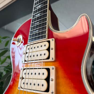 Gibson Ace Frehley Signature Les Paul Custom 1997 - 2001 - Cherry Sunburst image 6