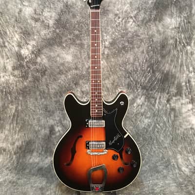 Hagstrom Viking 60's Sunburst Vintage image 3