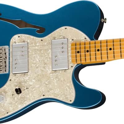 Fender American Vintage II 1972 Telecaster Electric Guitar Thinline Maple Fingerboard, Lake Placid Blue image 13