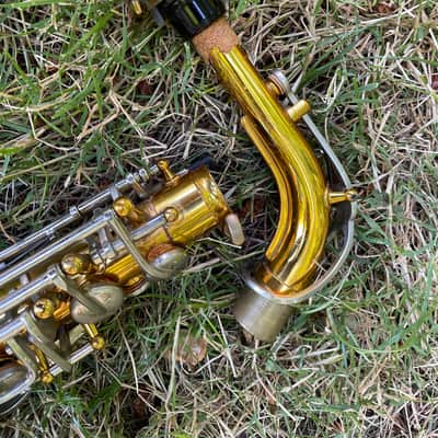 King 660 Alto Saxophone (USA) – Player‑Grade, Needs Setup – Original Hardshell Case + Soft Case + Stand image 10