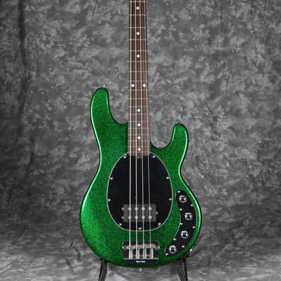Ernie Ball Music Man Premier Dealer Network Limited Edition Sting Ray - Emerald Green Sparkle image 2