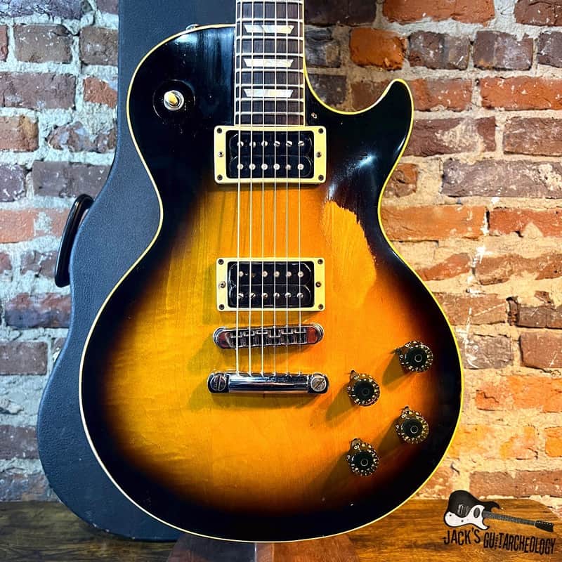 Gibson Les Paul Deluxe Electric Guitar w/ OHSC & Case Candy! (1975 - Tobacco Burst) image 1