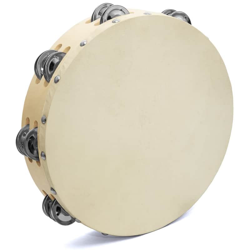 2025 Unbranded 8" Double Row Wood Tambourine 2025