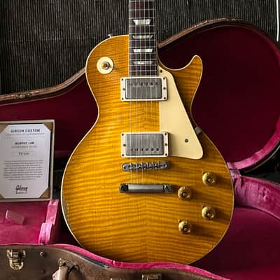 Gibson Les Paul Standard 1959 Custom Shop Murphy Lab Ultra Heavy Aging Lemon image 12