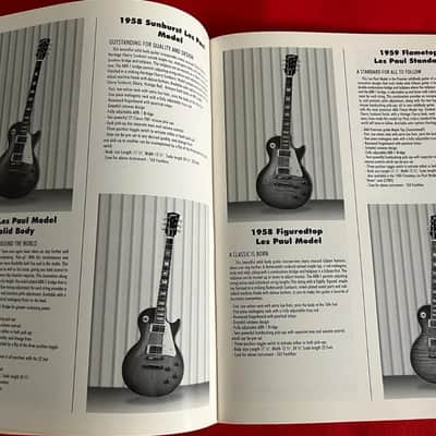Gibson- HISTORIC COLLECTION Catalog,  1998, with Color Key image 5