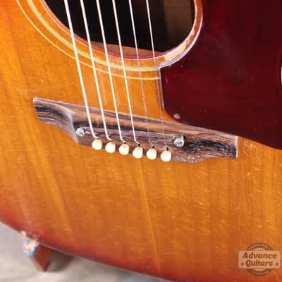 Gibson 1969 J-160E Cherry Sunburst image 10