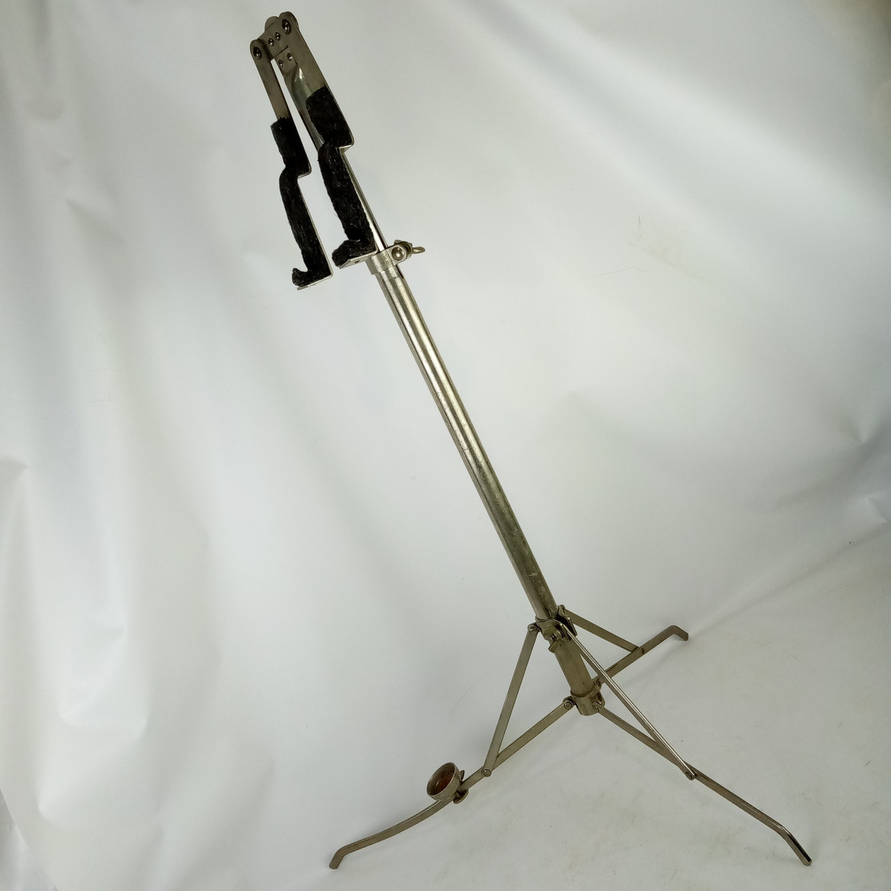 Ludwig/W&A Nickel Marching Band Percussion Stand Instrument Holder Vintage 40s* — main photograph