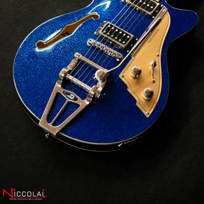 DUESENBERG Starplayer Tv Blue Sparkle image 5