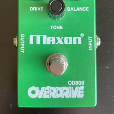 Maxon OD-808 Overdrive 2010s - Green image 1