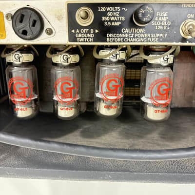 Fender Bassman 135 2-Channel 135-Watt Guitar Amp Head 1977 - 1980 - Silverface image 12