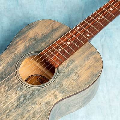 Art & Lutherie Roadhouse Parlor Denim Blue Q-Discrete A/E no Bag/Case image 4