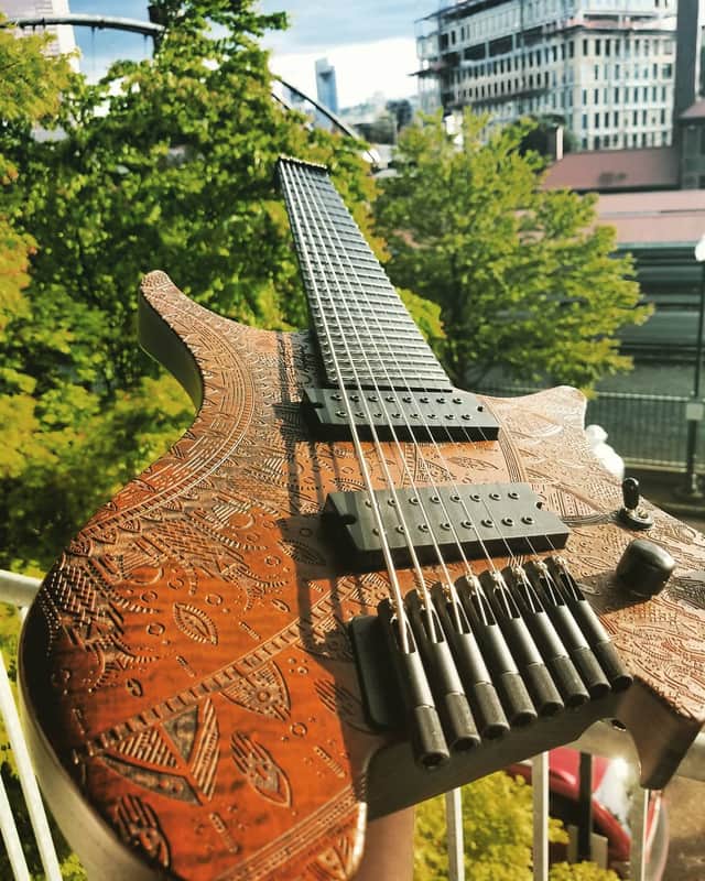 Strandberg Boden 8 USA Custom Shop Solar Flare Custom image 1