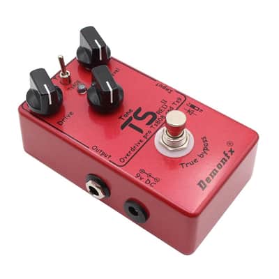 DemonFx Ts Red II Overdrive Pro Pedal,TS808/TS9 Mode,price include the import duty for US buyer image 4