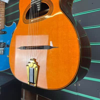 Gitane D-500 Gloss Natural Gypsy Jazz Acoustic Guitar image 5