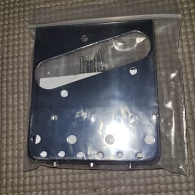 Vintage Style Telecaster® Tele® Bridge w/ Tilt Compensated Saddles CHROME image 2