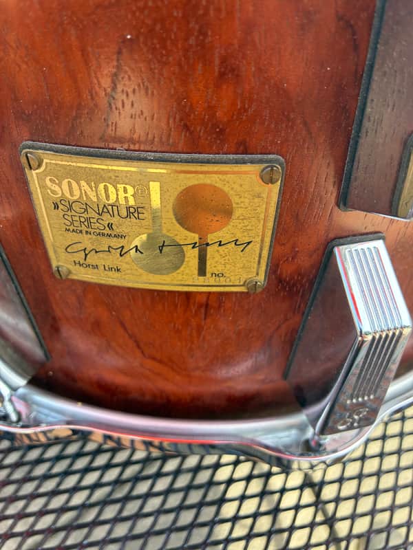 Sonor Horst Link Signature Series Snare  8x14 Heavy Beech image 1