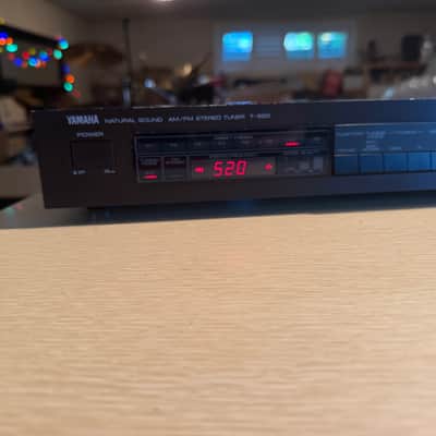 Yamaha T-520 Stereo Natural Sound AM/FM Analog Tuner Good Condition Works Rareš„ image 5