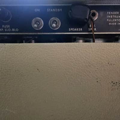 Fender Concert Brownface 1964 40W 4x10" Guitar Combo image 12