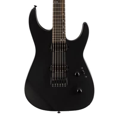 Jackson American Series Virtuoso HT - Satin Black w/Streaked Ebony FB image 1