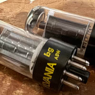 Sylvania 6V6GTA Matched Pair image 3
