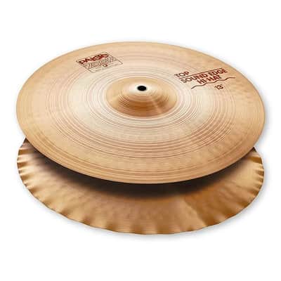 Paiste 13" 2002 Sound Edge Hi-Hat Cymbals (Pair)