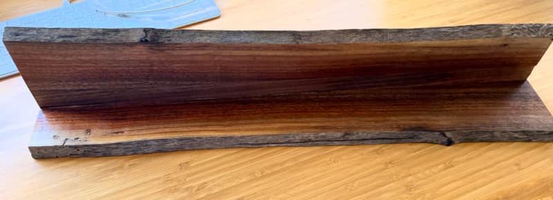 Artistic Desktop / Studio Pedalboard - Dark Walnut image 1