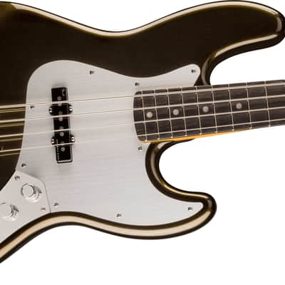 Fender American Ultra II Jazz Bass - Texas Tea image 2