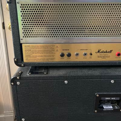 Marshall JCM 2000 DSL 50 Dual Super Lead 2-Channel 50-Watt Guitar Amp Head 2000s - Black image 4