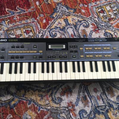 Casio CZ-101 49-Key Synthesizer 1985 - 1988 - Black