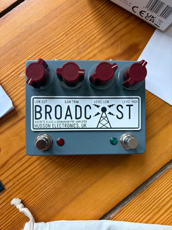 Hudson Electronics Broadcast Dual Footswitch