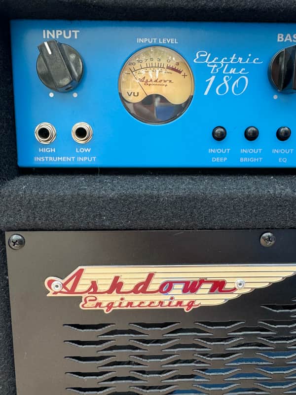 Ashdown Electric Blue EB12-180 Bass Amplifier – Excellent Condition image 1