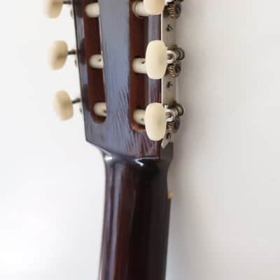Project Vintage 1960s Silviano Herrera Classical Guitar H-Sil Mariachi Studio Project Crack On Lower Bout Rarely Listed For Sale Paracho Mexico Mexican Jesus Herrera image 10