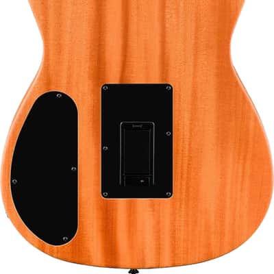 Fender FINNEAS Signature Acoustasonic Player Telecaster Acoustic-Electric Guitar, Solid Spruce Top, Cappuccino Fade image 3